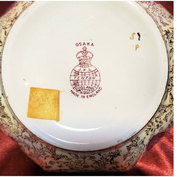 Vintage Osaka James Kent Fenton Bowl - Made in England - Picture 3 of 6